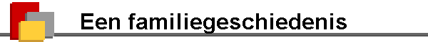 Een familiegeschiedenis