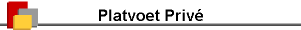 Platvoet Priv�